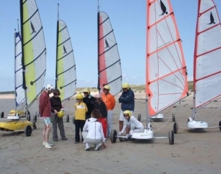 Seance de decouverte du char a voile